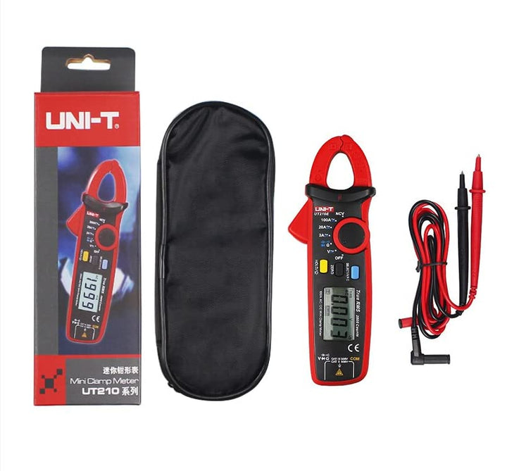 UNI-T UT210B Clamp Meter Digital Pliers Ammeter Voltmeter Professional Electrician Tester Multimeter