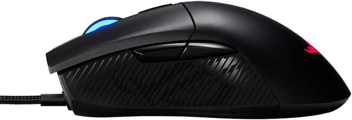 Asus ROG Gladius II Core Gaming-Maus (6200 DPI Sensor, Aura Sync Beleuchtung, Abnehmbare Schalter) s