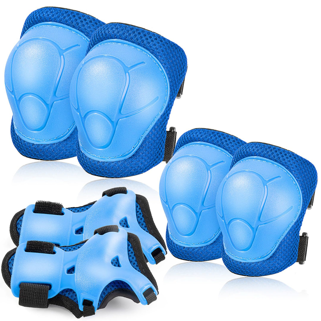 Knieschoner Kinder Schoner Inliner Protektoren: [6er Set] Schützer Inline Skates Kinder Knieschützer