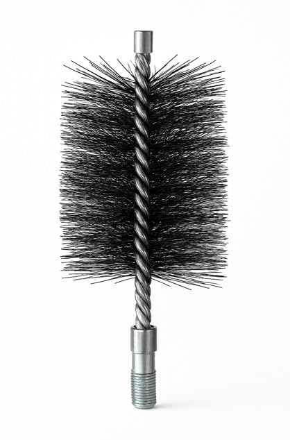 Ofenrohrbürste - Rundbürste aus formstabilem hochwertigem Stahldraht (30 mm) 30mm, 30mm
