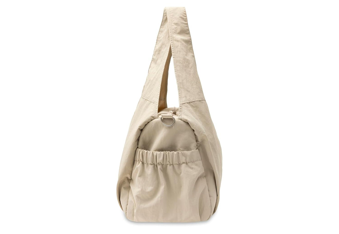 Jollein Wickeltasche Urban – Warm Sand – Moderne Wickeltasche – Wasserabweisend &amp; Pflegeleicht – Mit