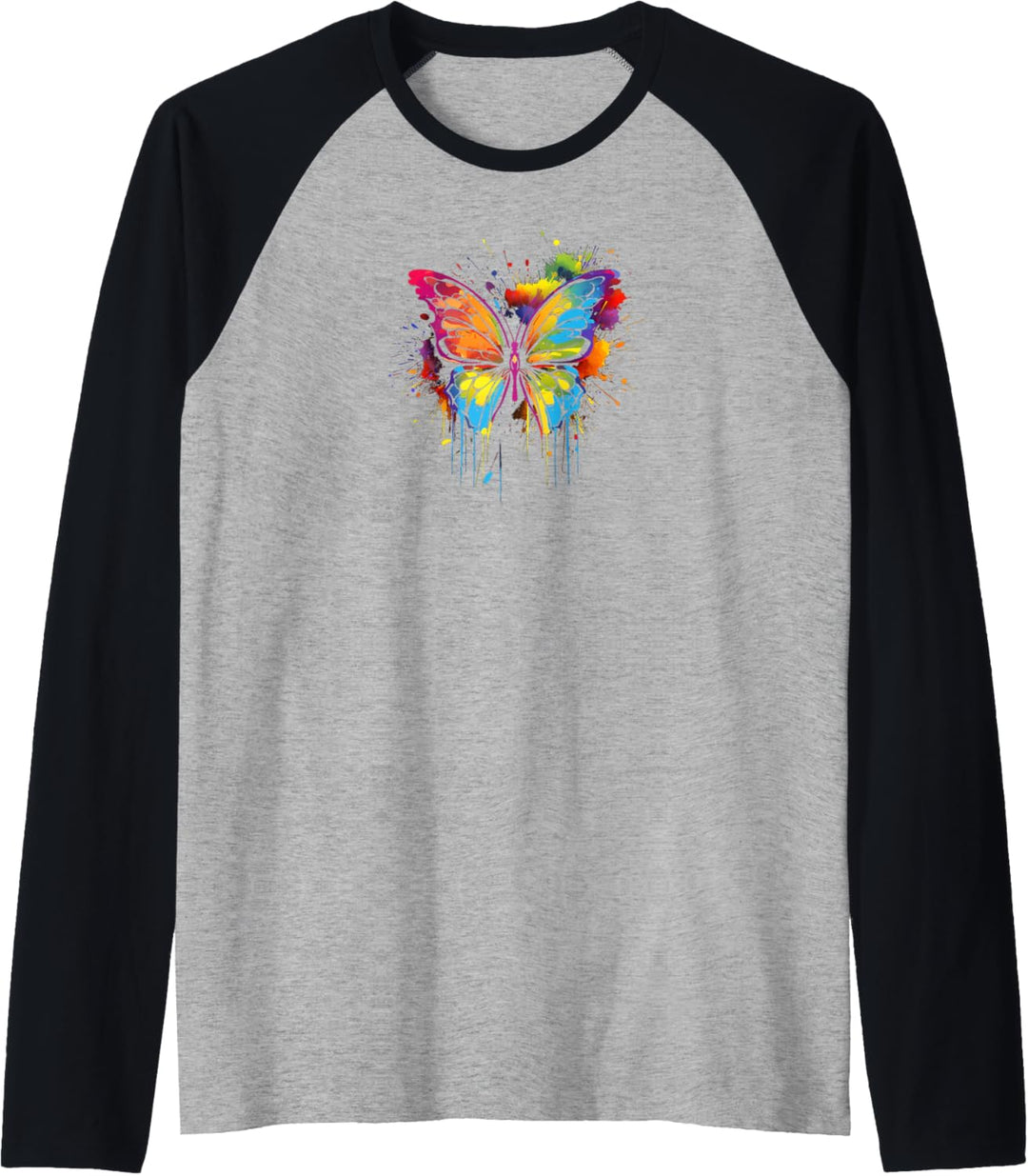 Schmetterling Kunst Raglan
