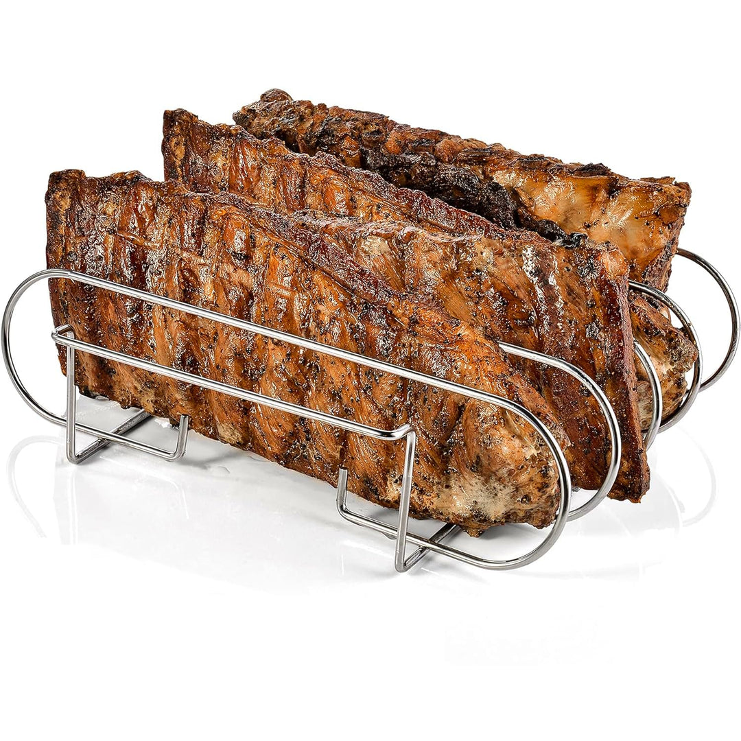 Spareribs Halter Grill, Rippchenhalter Spareribs, Rippchenhalter Grillen, Halter BBQ Grill, Rib Hold