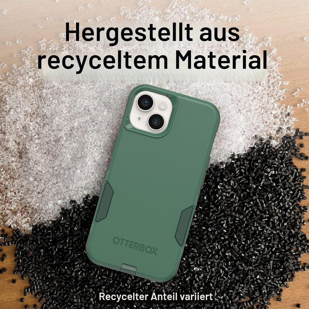 OtterBox Schutzhülle für iPhone 14 & iPhone 13 Commuter Series – Trees Company (grün), schlank und r