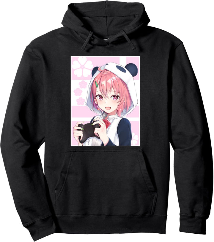 Anime Girl Japanische Ästhetik Anime Otaku Pullover Hoodie