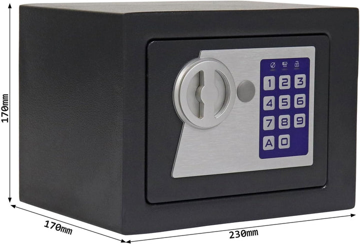 Profirst Möbeltresor Saphir 1 Elektronikschloss anthrazit, Elektronikschloss mit mechanischer Notsch