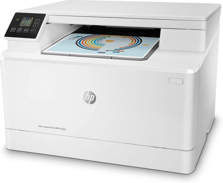 HP Color LaserJet Pro M182n Multifunktions-Farblaserdrucker (Drucker, Scanner, Kopierer, LAN, Airpri