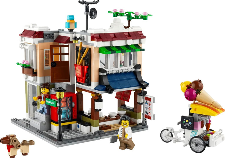 Lego Creator 2er Set: 31131 Nudelladen & 31118 Surfer-Strandhaus