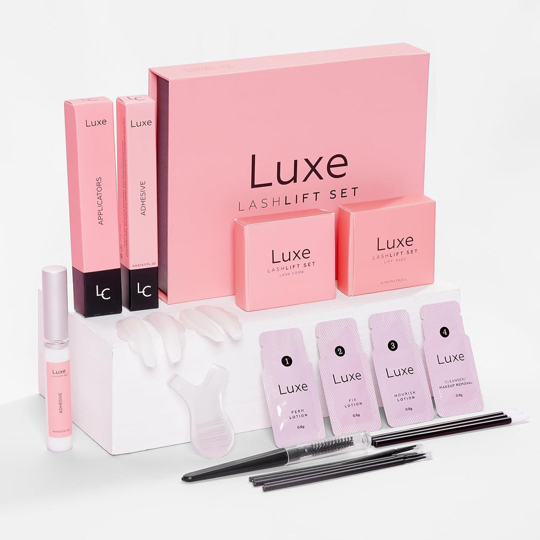 Lashlift Set – Komplettset für das Wimpernlifting – Einfache Anwendung und langanhaltendes Finish –