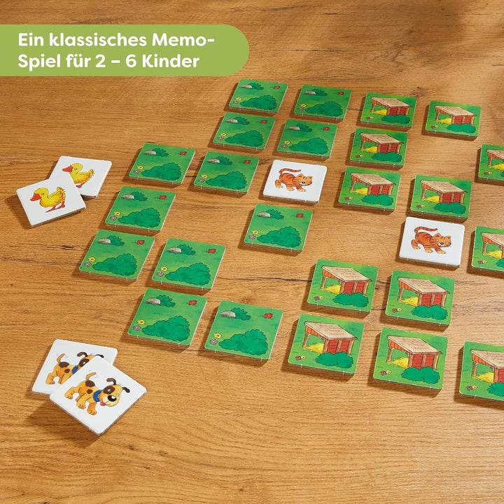 HABA Mein erster Spieleschatz - Grosse Spielesammlung für Kinder ab 3 Jahren – 10 Klassische Spiele: