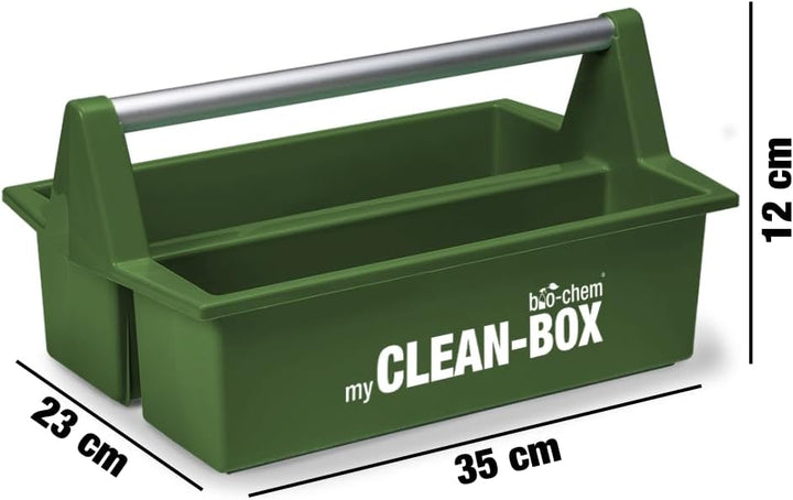 bio-chem Premium Toolbox – robuste Aufbewahrungsbox & Organizer mit Aluminium-Tragegriff – perfekt R