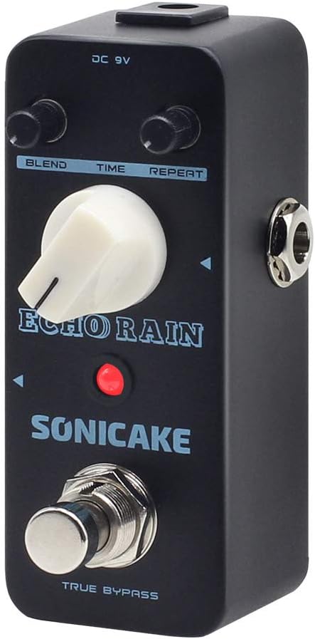 SONICAKE Digital Delay Pedal Echo Rain Gitarre Effektpedal Analog Style Hybrid, Delay