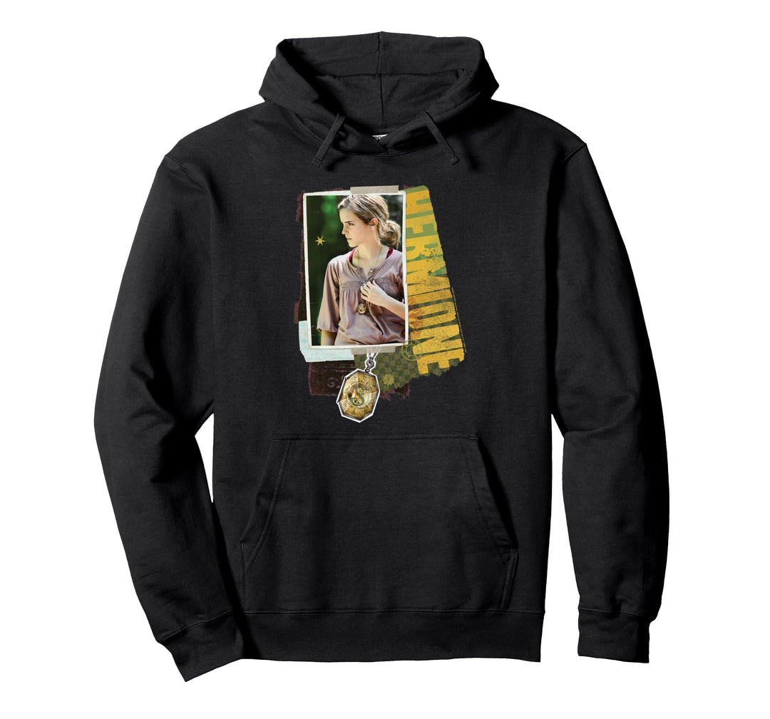 Harry Potter Hermione Locket Horcrux Collage Pullover Hoodie
