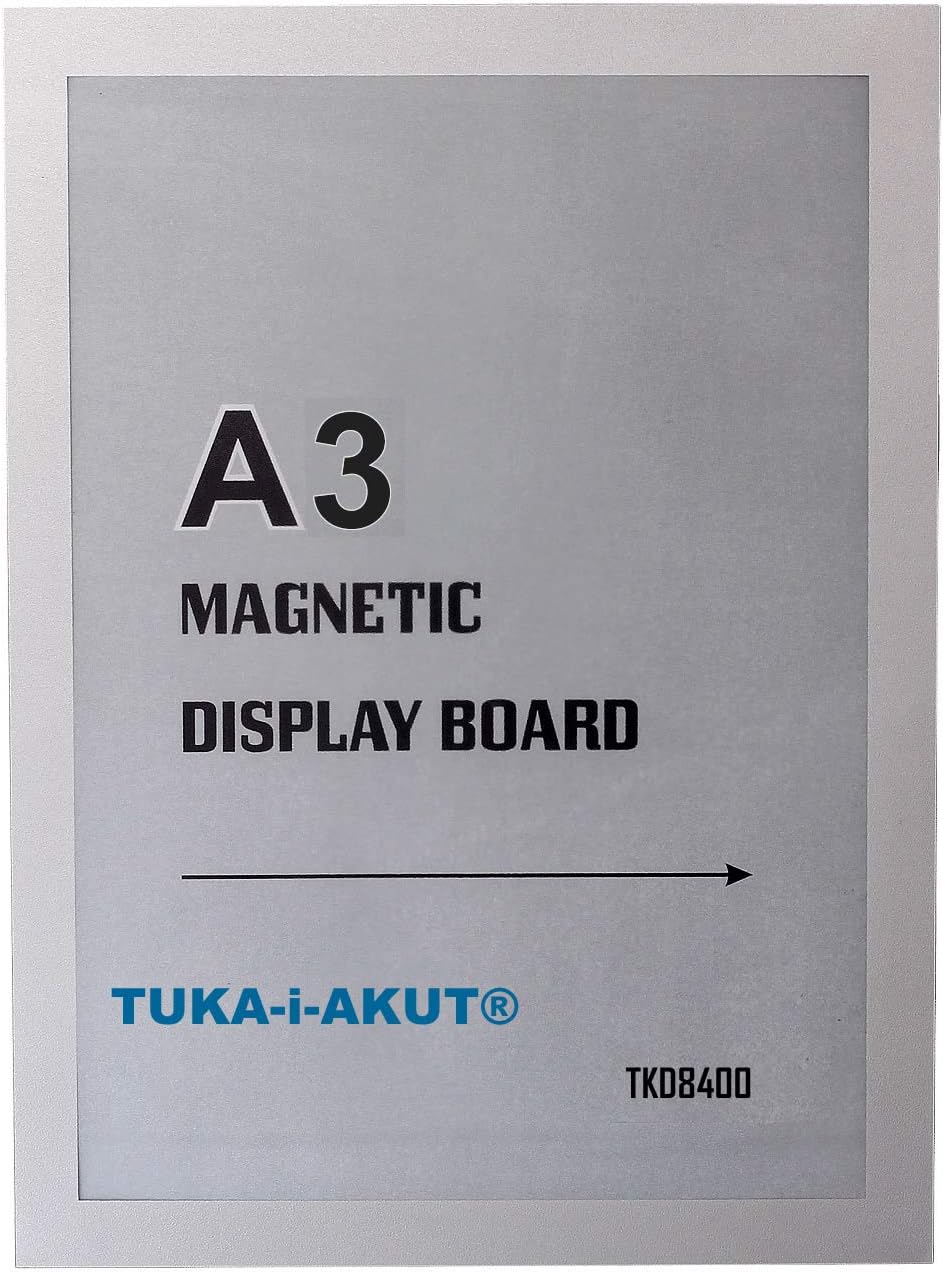 TUKA-i-AKUT 20st. A3 Info-Rahmen Selbstklebend mit Magnetverschluss, Einstecktasche Infotasche Blatt