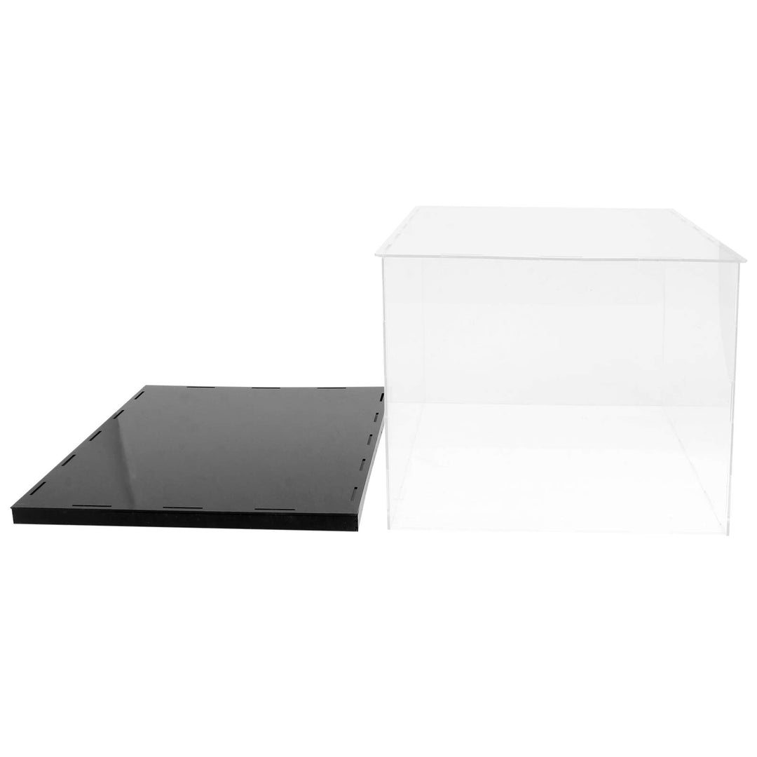 Cabilock 1 Stück Karton Staubschutz Für Schaukasten Handgefertigte Modellvitrine Schaukasten Vitrine