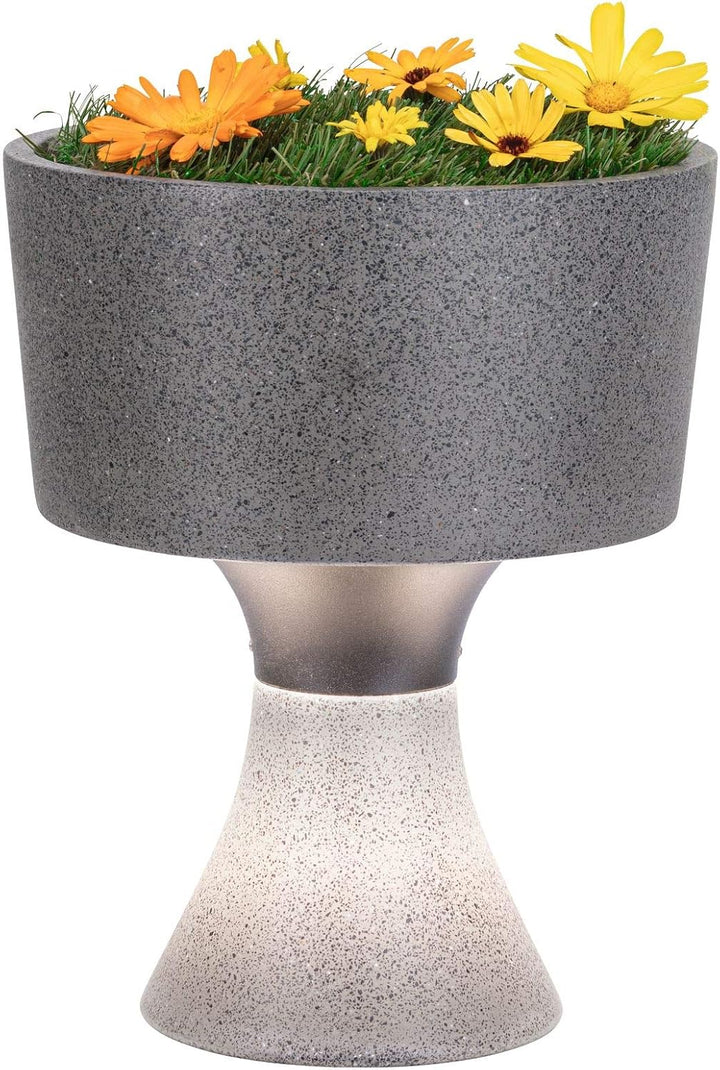 Paulmann 94503 LED Aussenleuchte Lichtobjekt Concrea IP44 incl. 1x5,5 Watt Aussenleuchten schwarzer