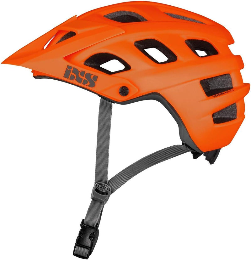 IXS Enduro MTB-Helm Trail EVO Grape Orange ML (58-62cm), Orange ML (58-62cm)