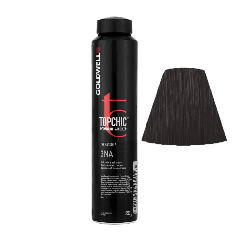 Goldwell Topchic 3NA dunkel-natur-aschbraun, 1er Pack, (1x 250 ml) 3NA dunkel-natur-aschbraun 250 ml
