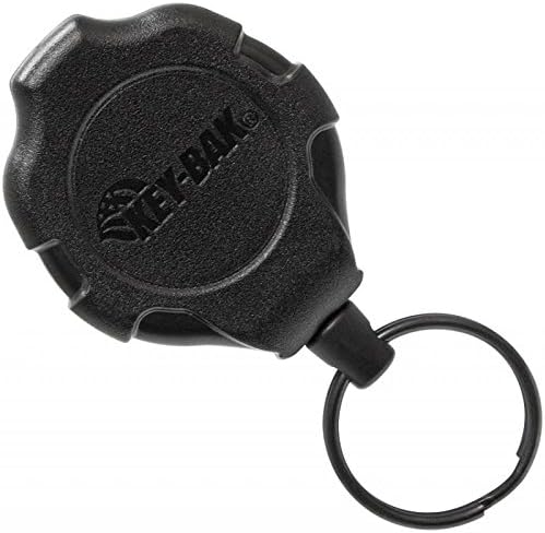KEY-BAK 0KR2-3A21 KEYB3A21, Polycarbonat (PC), Schwarz Heavy Duty (48" / 10 oz.) HD-Gürtelclip (121,