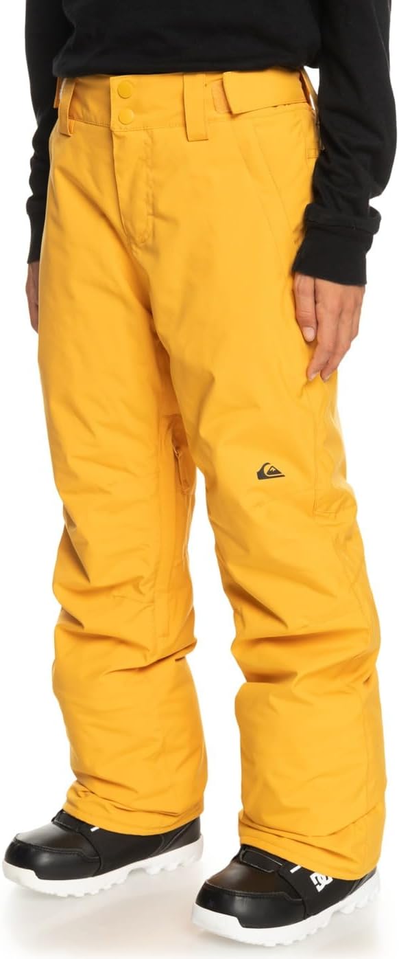 Quiksilver Jungen Hose Estate Youth Pt 10 Jahre Mineral Yellow, 10 Jahre Mineral Yellow