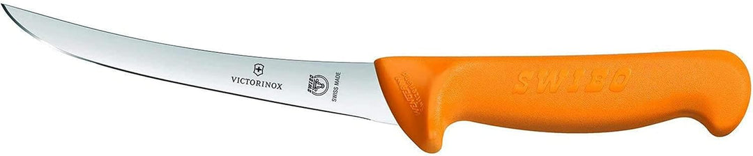Victorinox Küchenmesser Swibo Ausbeinmesser Normaler Schliff Flex 13 cm Gelb, 13 cm Gelb