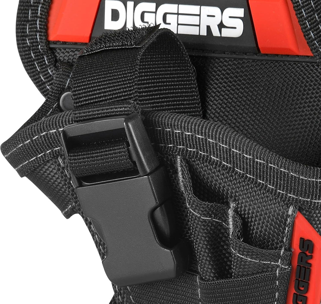 Diggers Tools - Akkuschrauber Holster Werkzeugtasche - [ Grösse S ] Flexibel Kombinierbare Werkzeugt