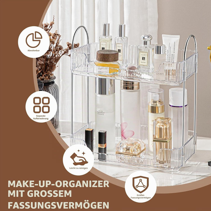 CESTATIVO Make up Organizer, Kosmetik Organizer, Beauty Organizer, Hautpflege Organizer für Badezimm