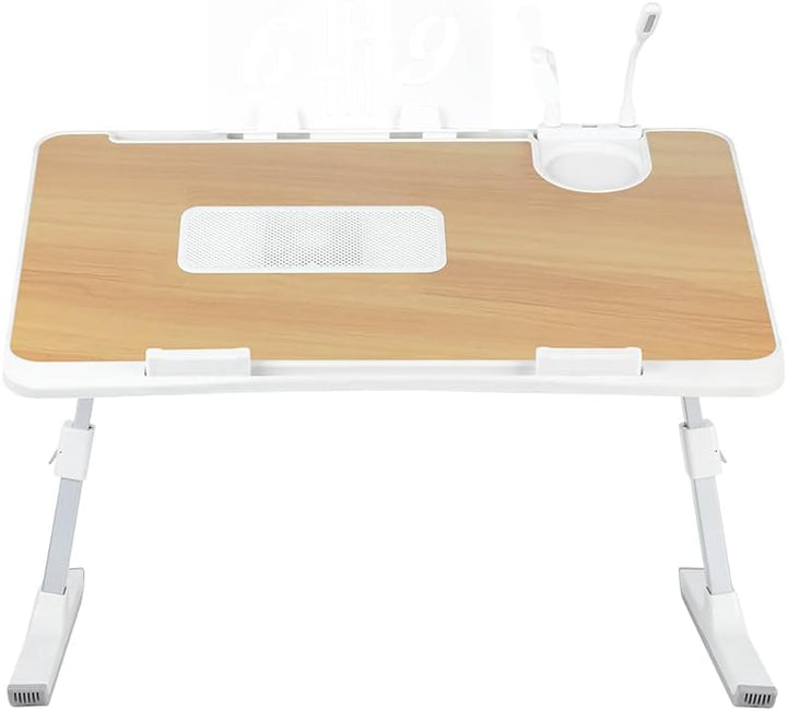 Betttisch für Laptop, höhenverstellbar und Winkel, Lese- und Laptopständer, faltbar, Tisch für Bett/