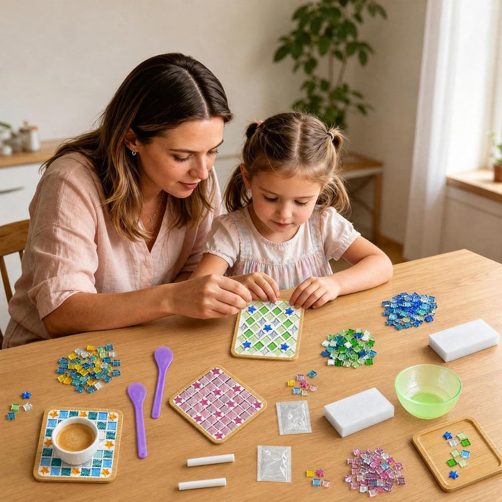 Kuvarix Mosaik Bastelset Kinder, A