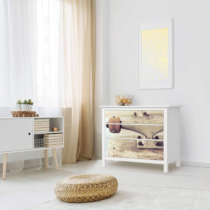 Möbel-Folie für Kinder - passend für IKEA Hemnes Kommode 3 Schubladen I Tolle Möbelfolie für Kinder-