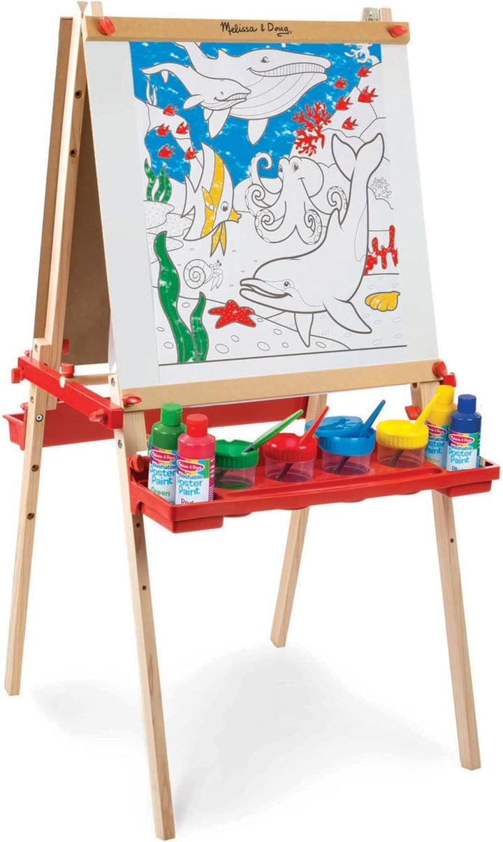 Melissa & Doug - Staffeleizubehör-Begleitset (Kunst & Bastelarbeiten, fördert die Kreativität, 25 Te