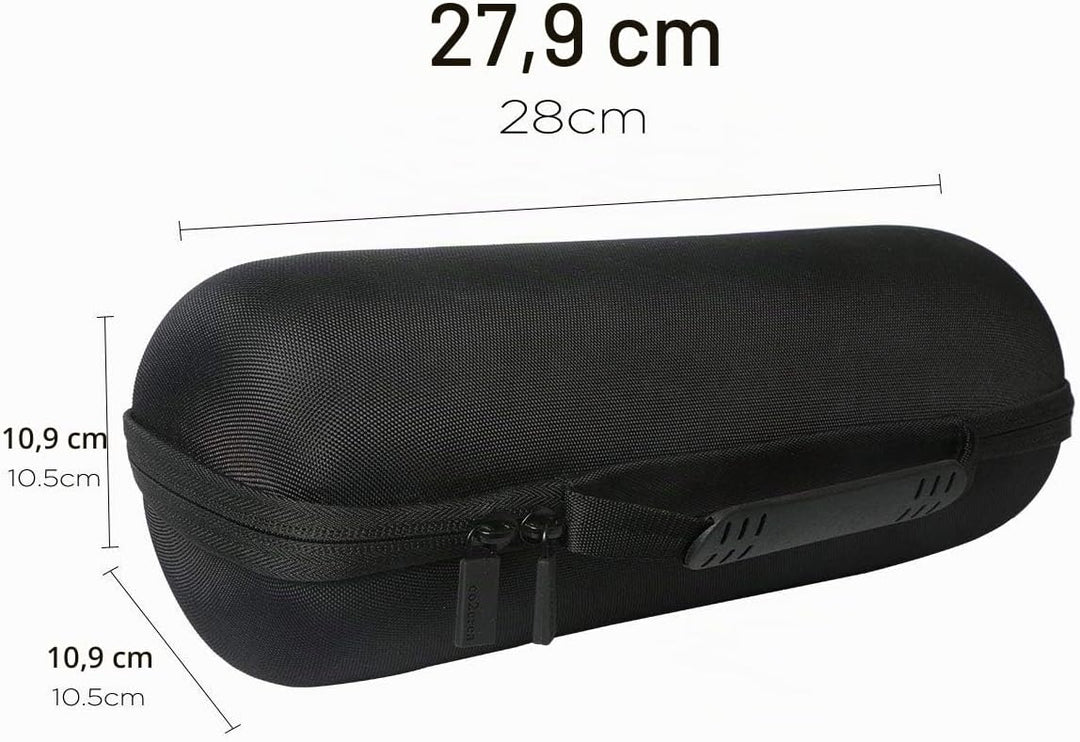 co2CREA Hart Reise Schutz Hülle Etui Tasche für JBL Charge 4 / JBL Charge 5 Tragbarer Bluetooth Laut