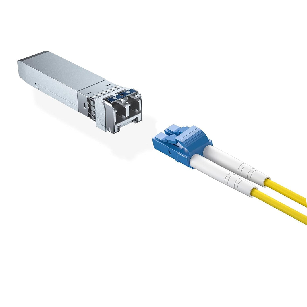 HiFiber 2 Stück,10G Single Mode SFP+ LC Modul, 10GBase-LR Fiber Transceiver für Cisco, Meraki, Ubiqu