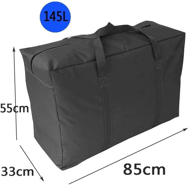 2 Pack 145L Grosse Wasserdicht Aufbewahrungstasche für Bettdecken, Kissen, Kleidunge, Bettwäsche Tra