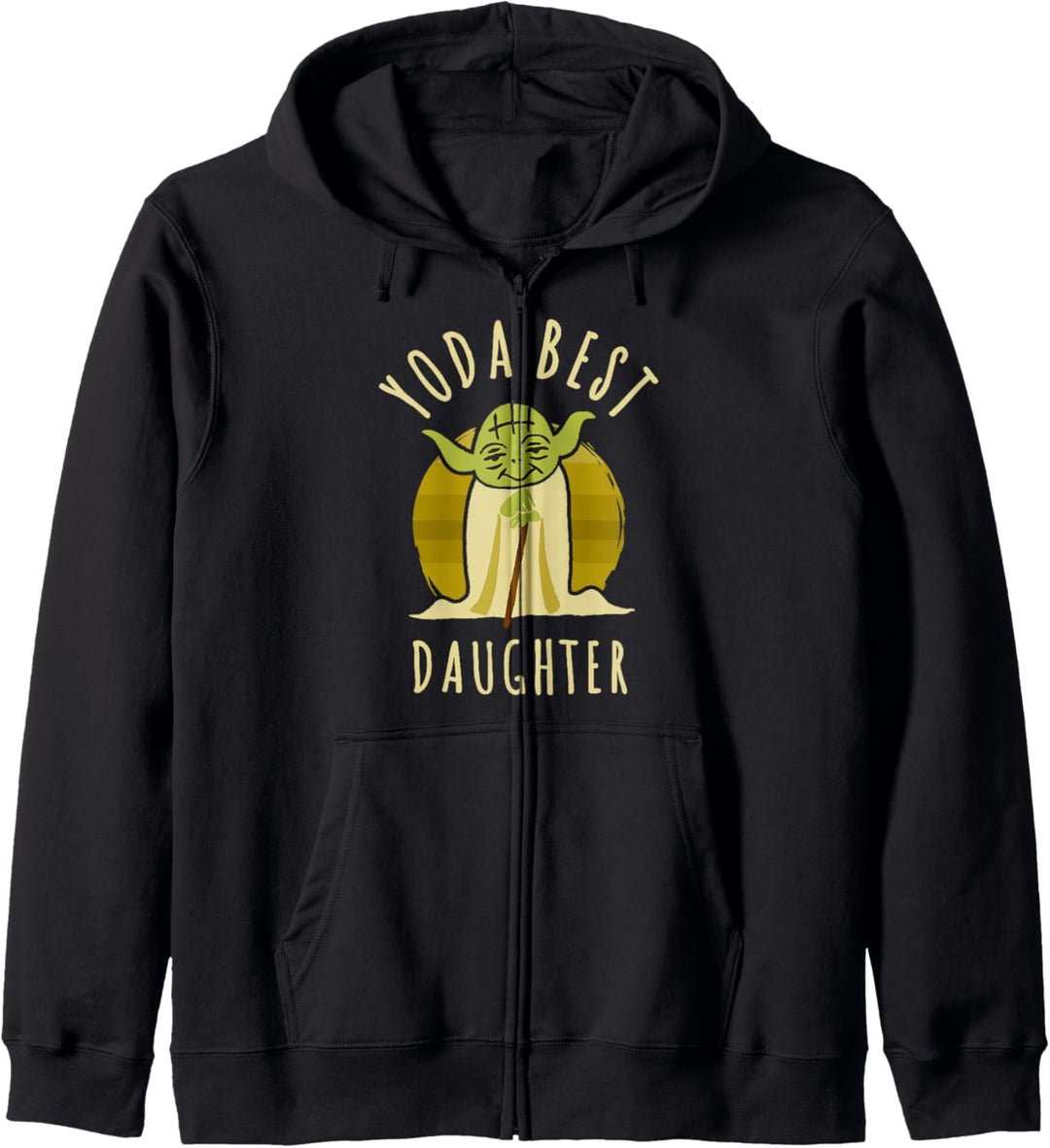 Star Wars Yoda Best Daughter Cartoon Yoda Kapuzenjacke