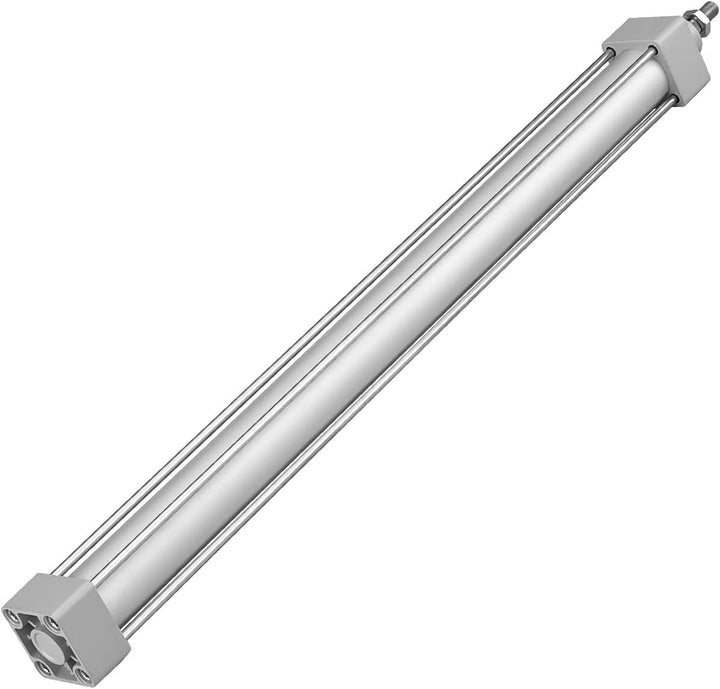 Heschen Pneumatischer Standard-Zylinder, SC 32-450, PT1/8 Anschluss, 32mm Bohrung, 450mm Hub, Einzel