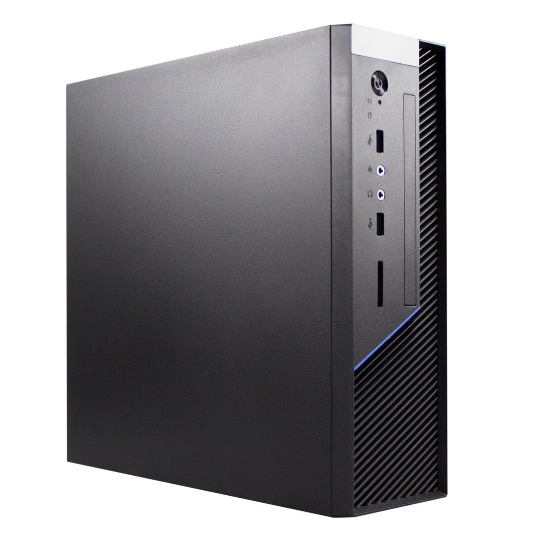 Unykach Caviar 1K Mini DTX/ITX PC-Gehäuse (Tower, PC, SGCC, schwarz, ITX, 6 cm) (52092)