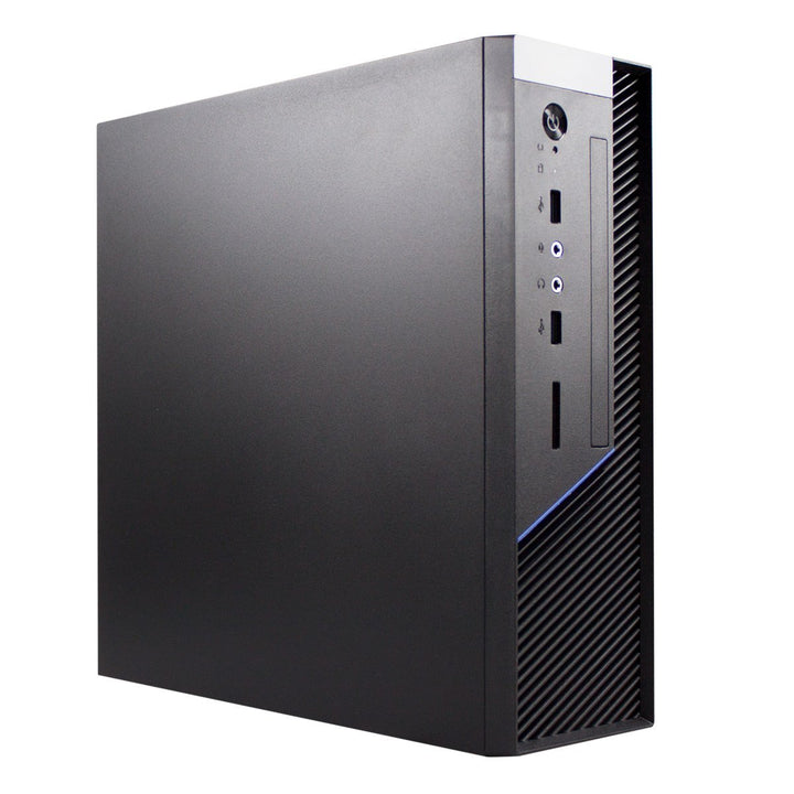 Unykach Caviar 1K Mini DTX/ITX PC-Gehäuse (Tower, PC, SGCC, schwarz, ITX, 6 cm) (52092)