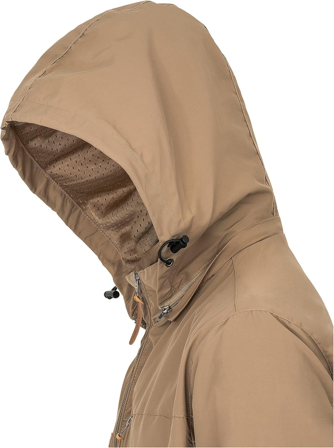 Summer Windbreaker Anorak Windjacke leichte Jacke L Khaki, L Khaki
