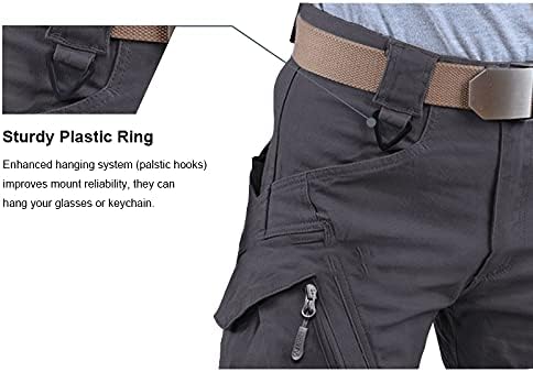FEDTOSING Cargohose Herren Vintage Militär Tactical Hosen mit Stretch Arbeitshose Outdoor Viele Tasc