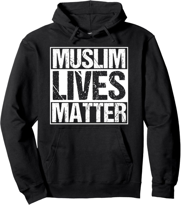 Muslim Moslem Lives Matter Islam Islamisch Religion Gott Pullover Hoodie