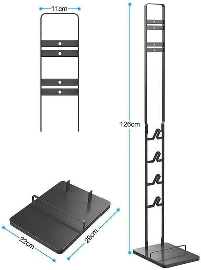 Trade-Shop Halter Ständer Bodenständer Halterung für Dyson V6 V7 V8 V10 V11 V12 V15 DC30 DC31 DC34 D