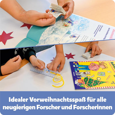FRANZIS 67207 - Meine Freundin Conni Adventskalender, 24 altersgerechte Experimente für die Weihnach