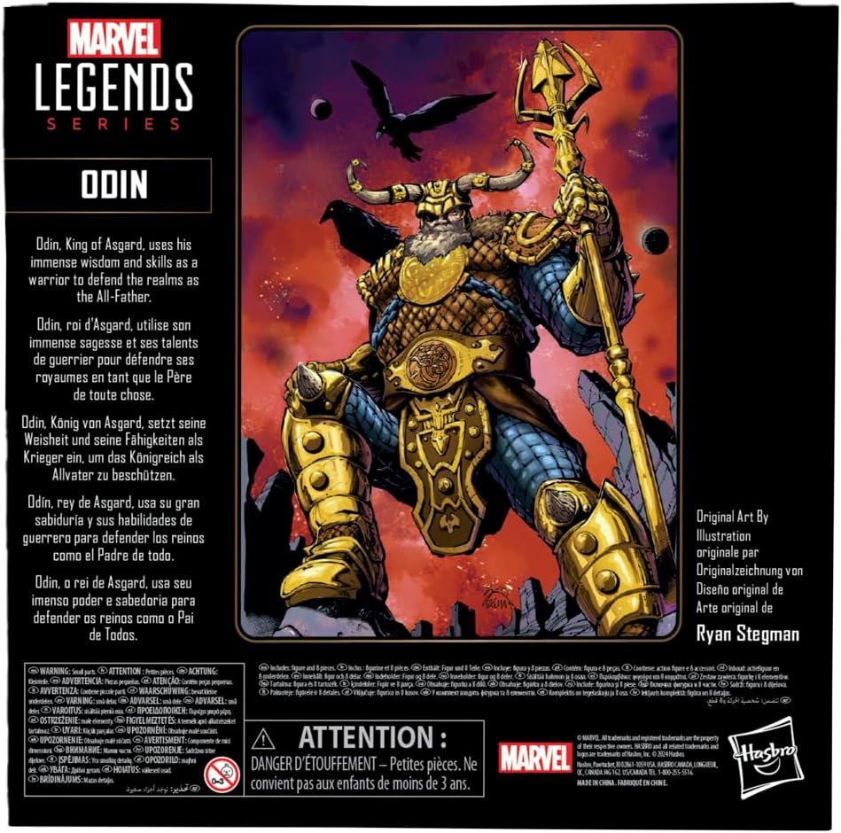 Marvel Legends Series Odin Action-Figur zu den Comics | Marvel Legends 85 Years Deluxe Actionfigur O