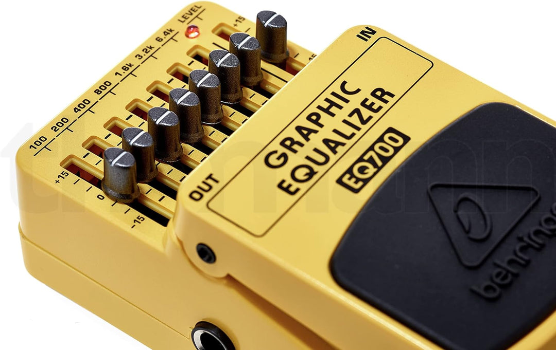 Behringer EQ700 Ultimativer 7-Band-Grafik-Equalizer GRAPHIC EQUALIZER EQ700 Single, GRAPHIC EQUALIZE