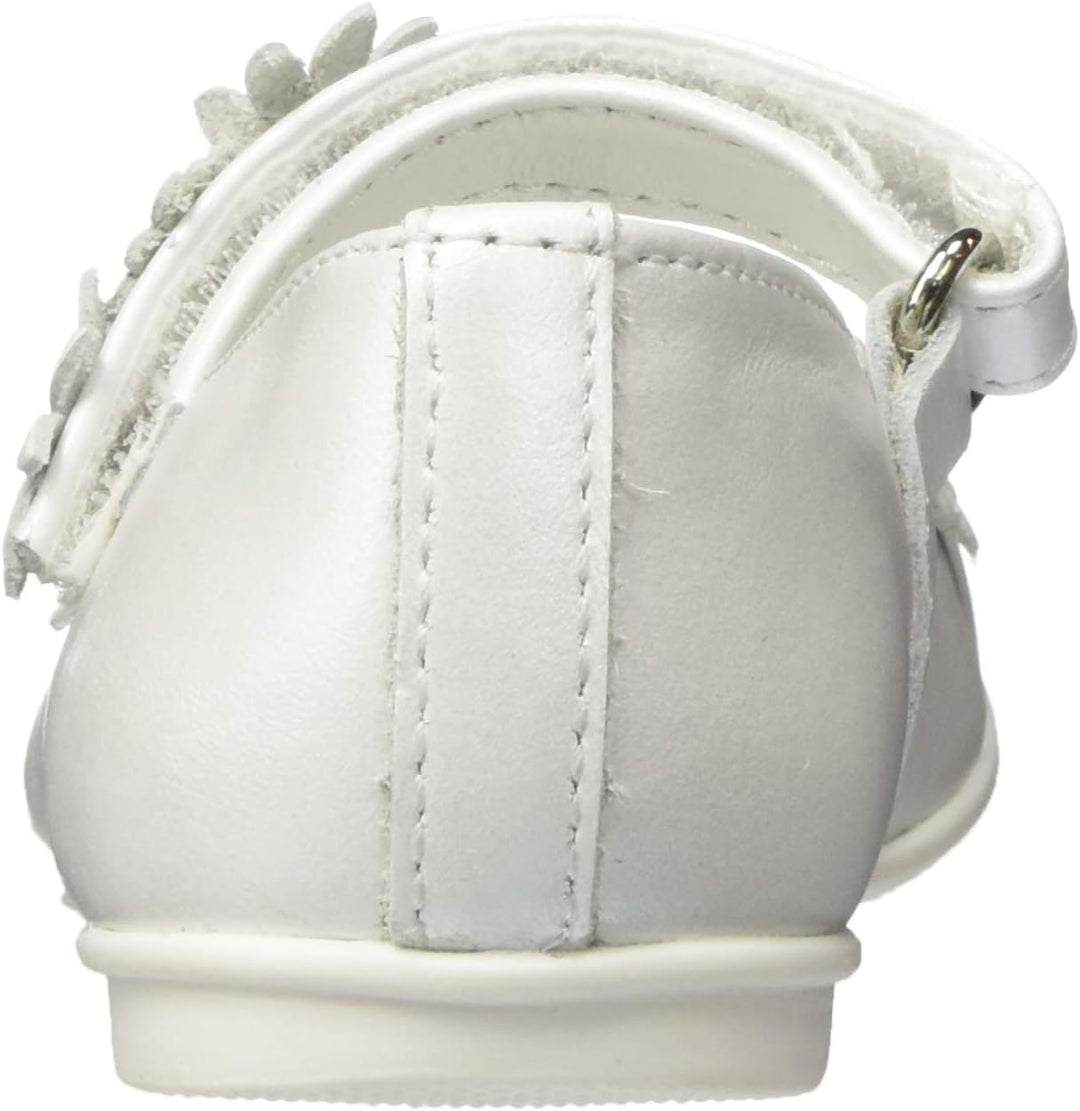 PRIMIGI Mädchen Ballerina Bambina Mary Jane Halbschuhe, 33 EU Wei&#xDF; Bianco 5437000