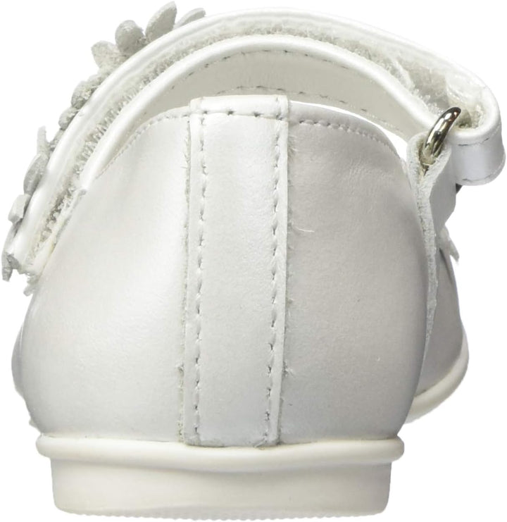 PRIMIGI Mädchen Ballerina Bambina Mary Jane Halbschuhe, 33 EU Wei&#xDF; Bianco 5437000