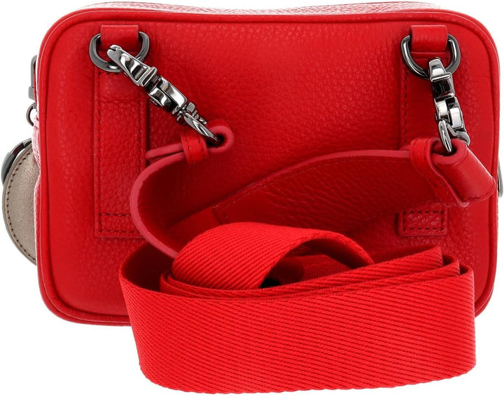 Mandarina Duck Damen Mellow Leather Umhängetasche Flame Scarlet, Flame Scarlet