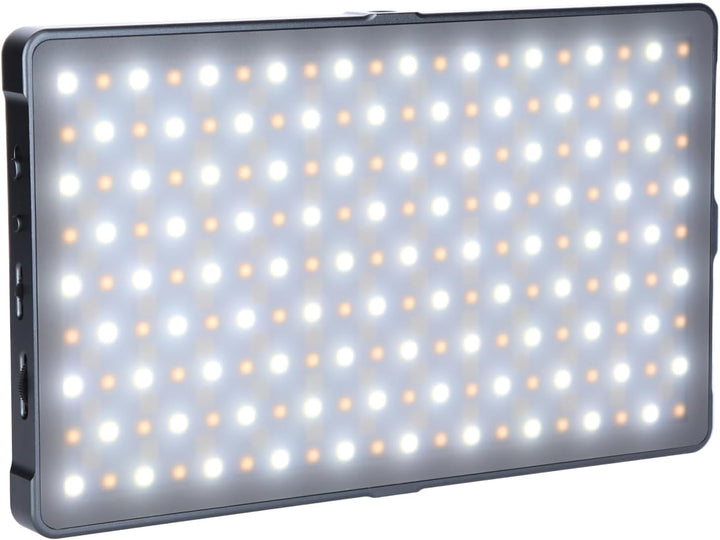 Rollei Lumis Slim LED M RGB LED-Dauerlicht, Videoleuchte mit 276 LED´s,3200K-5600K,18.5 W, 21 Effekt