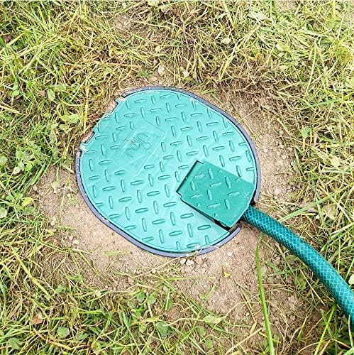 RAIN Ventilkasten Ventilbox Verteilerkasten Bewässerung rund mit Kugelhahn 3/4" PZCR 15